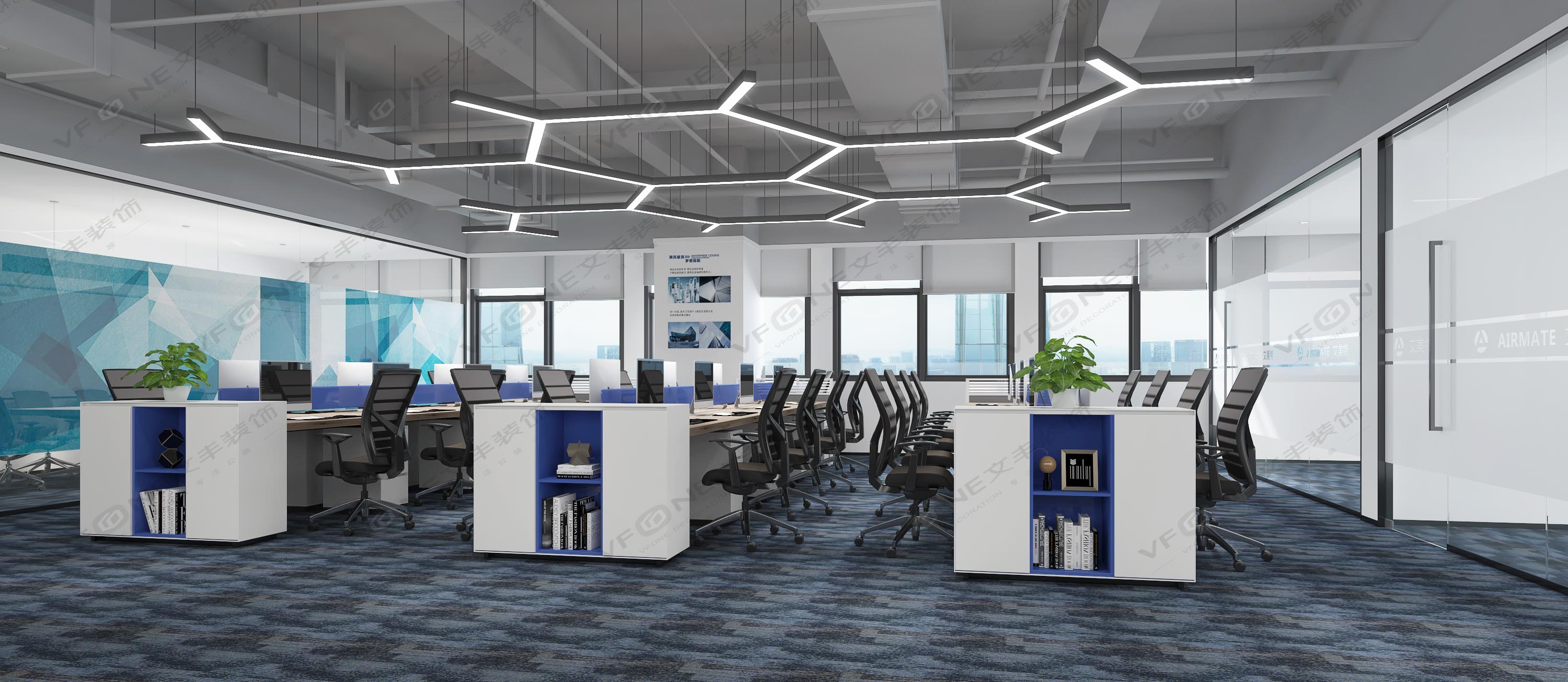 國內(nèi)外電商老板辦公室的裝修細(xì)節(jié)資料-電商企業(yè)家辦公室裝修